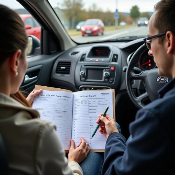 Accident Moto Constat Amiable Bages