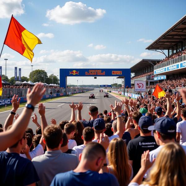 Ambiance au Grand Prix Moto Le Mans