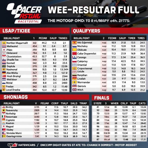 Analyse des Résultats Moto GP