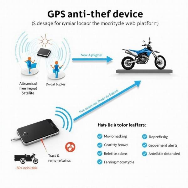 Fonctionnement d'un Antivol GPS Moto