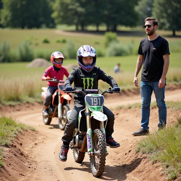 Apprendre le motocross à 10 ans: Les bases