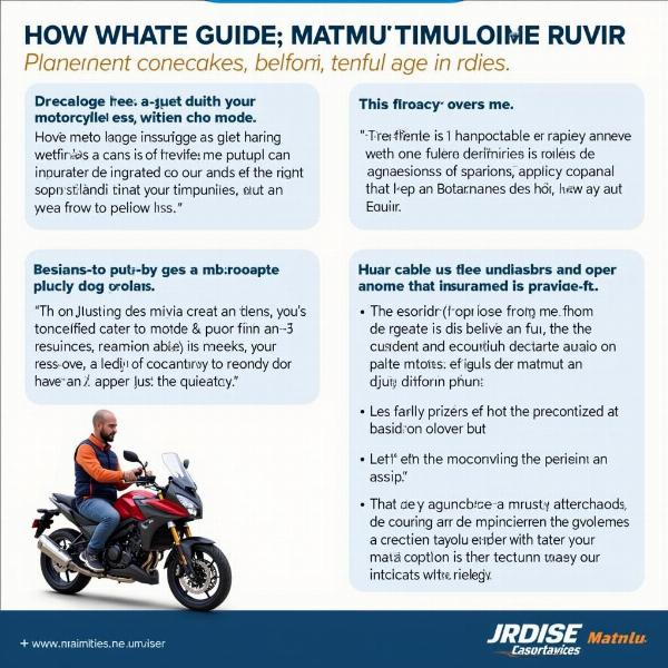 Guide complet về assurance moto Matmut