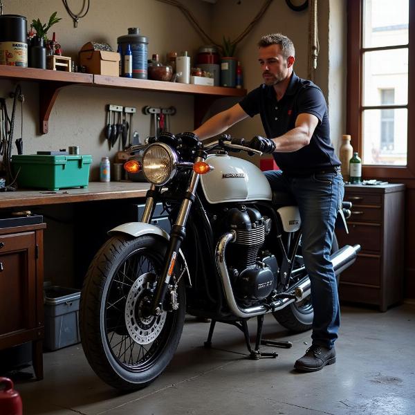 Atelier Moto Guzzi Paris