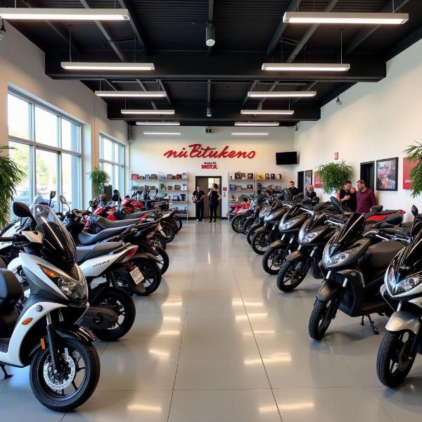 Showroom Bérard Moto 26 à Valence