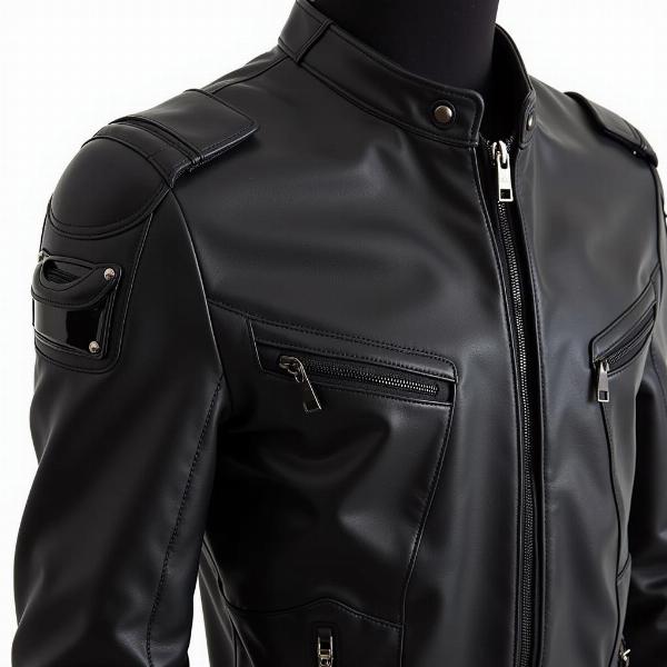 Blouson cuir Dafy Moto avec protections