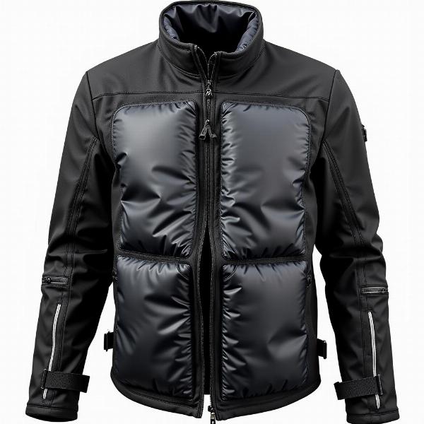 Blouson moto airbag offrant une protection optimale