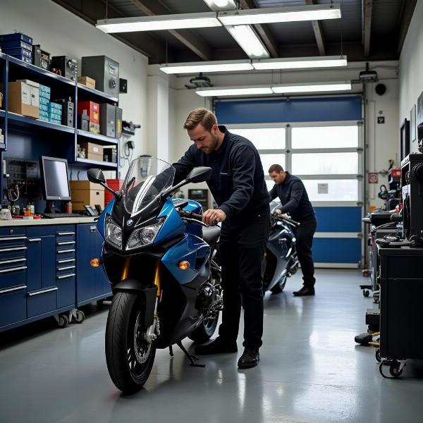 Atelier BMW Moto Lille