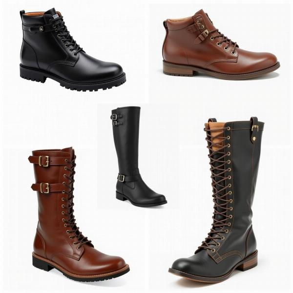 Différents types de bottes moto femme en cuir pour divers usages