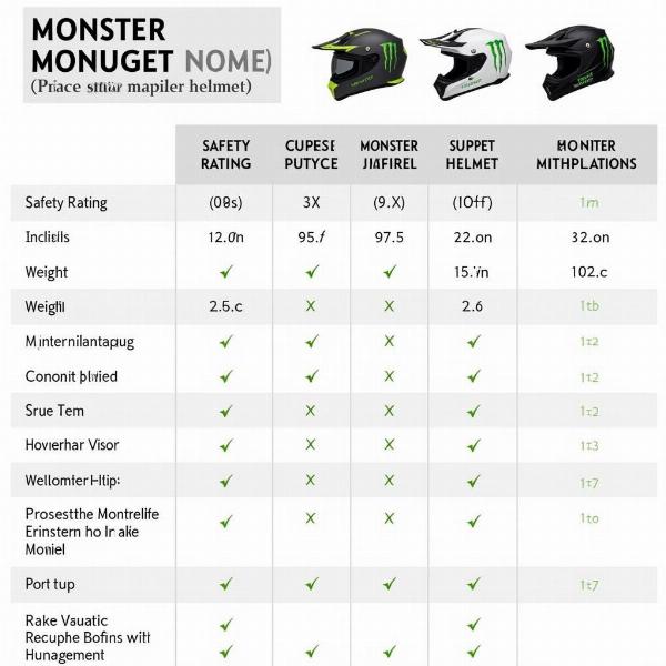 Casque Monster Moto Comparatif