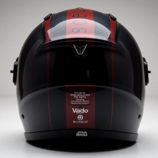 Casque moto homologué Dark Vador