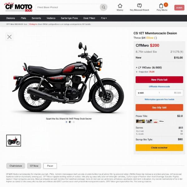 Prix officiel CF Moto NK 800