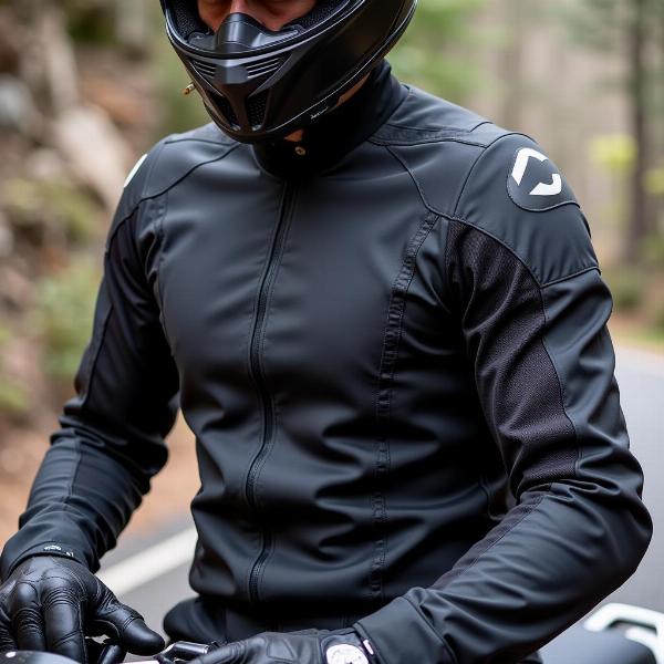 Chemise moto homme offrant une protection optimale