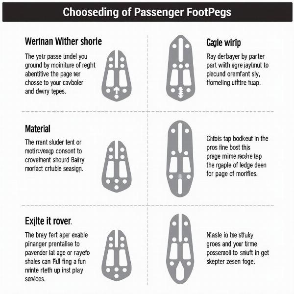 Comment choisir le bon cale-pied passager pour moto