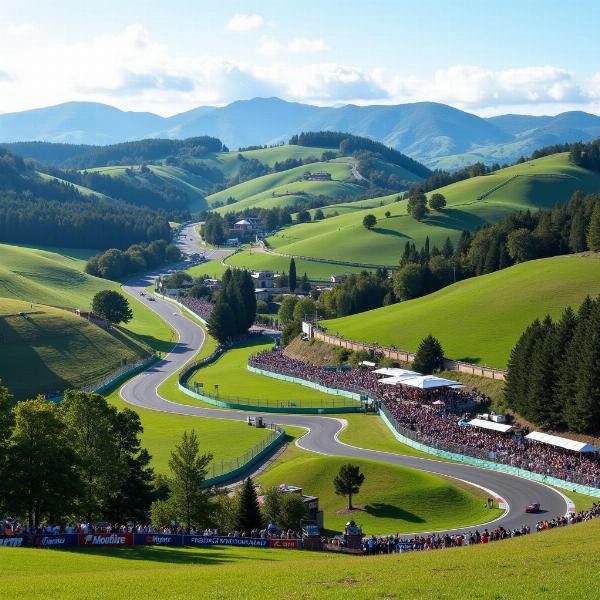 Circuit de Mugello en Italie