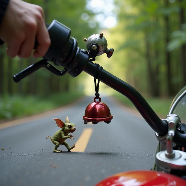 Clochette moto et les Gremlins