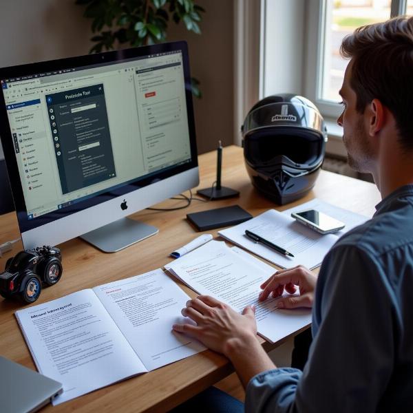 Validité de l'examen théorique du code moto