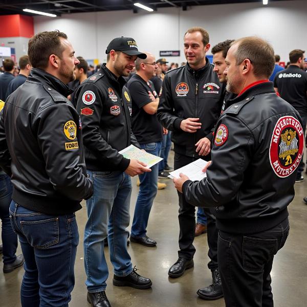 Communauté motarde au Salon de la moto Parc Chanot