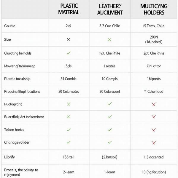 Tableau comparatif des différents types d'étuis carte grise moto