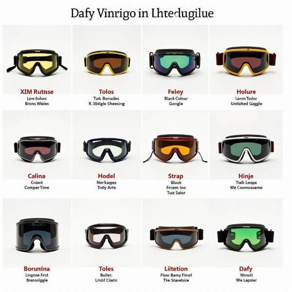 Comparatif des modèles de lunettes Dafy vintage