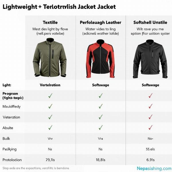 Comparatif des vestes moto légères