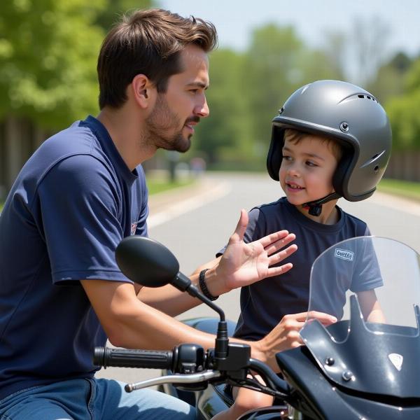 Conseils sécurité enfant moto