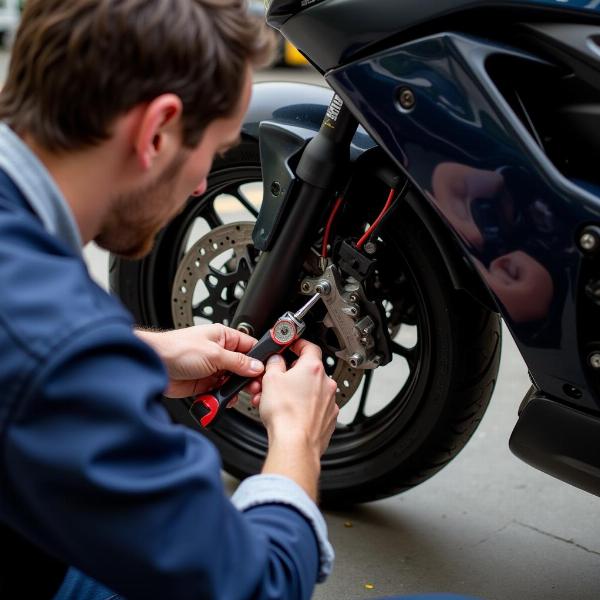 Points de contrôle technique moto Annecy