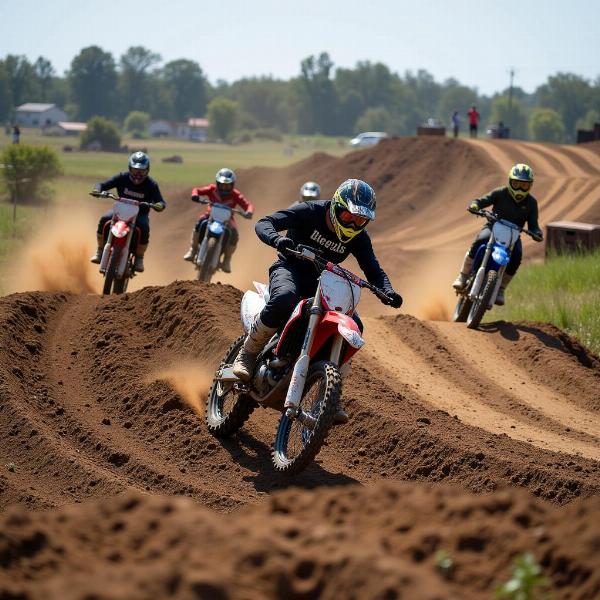 Cours de motocross niveau avancé