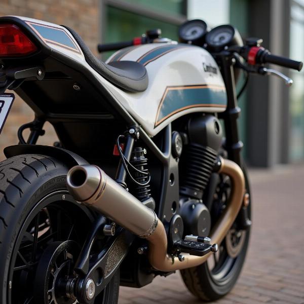 Moto Guzzi Cafe Racer customisée