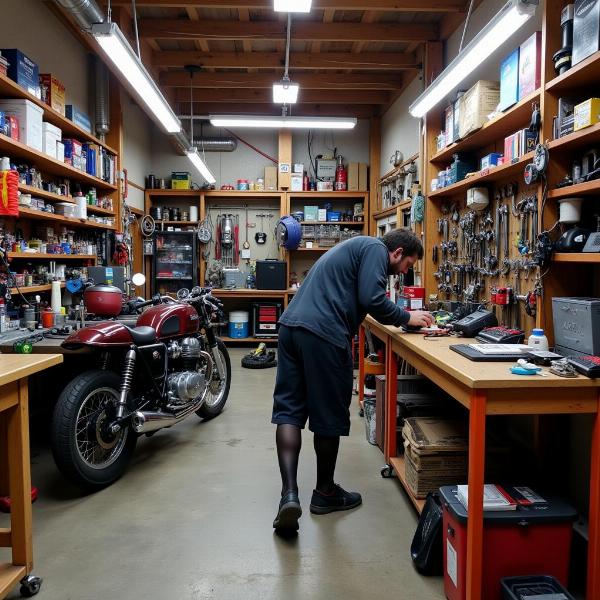 Atelier mécanique D'Griff Moto