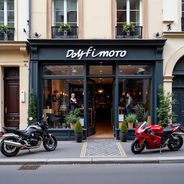 Façade de Dafy Moto Herblay