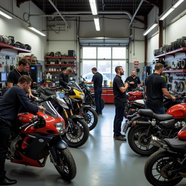 Atelier mécanique D'griff Moto 42