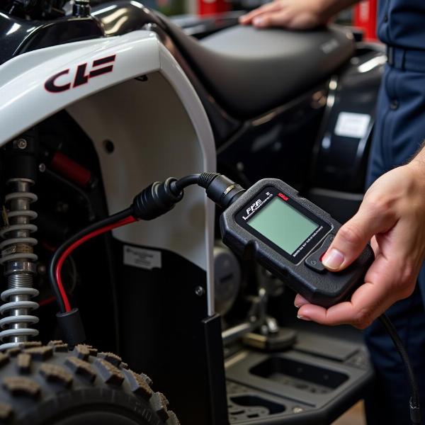 Diagnostic du voyant moteur sur un CF Moto 625