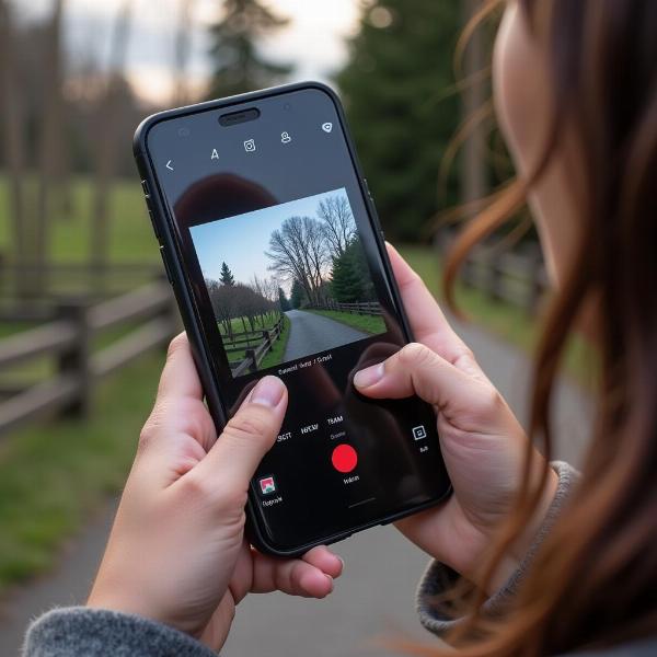 Montage vidéo Insta360 sur smartphone