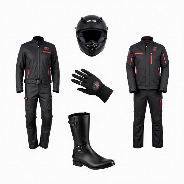 Equipement de sécurité pour moto 125cc