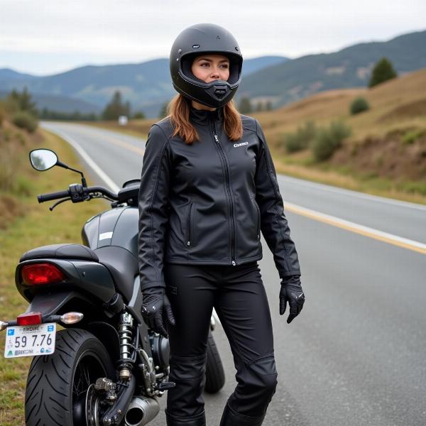 Équipement moto femme : sécurité et style