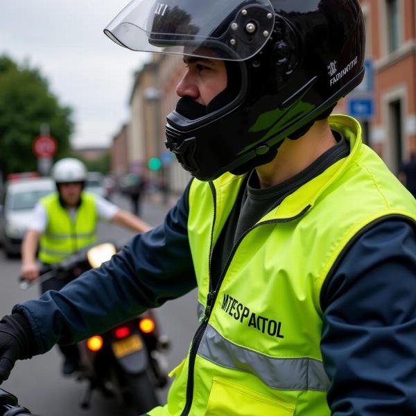 Équipement de sécurité taxi moto