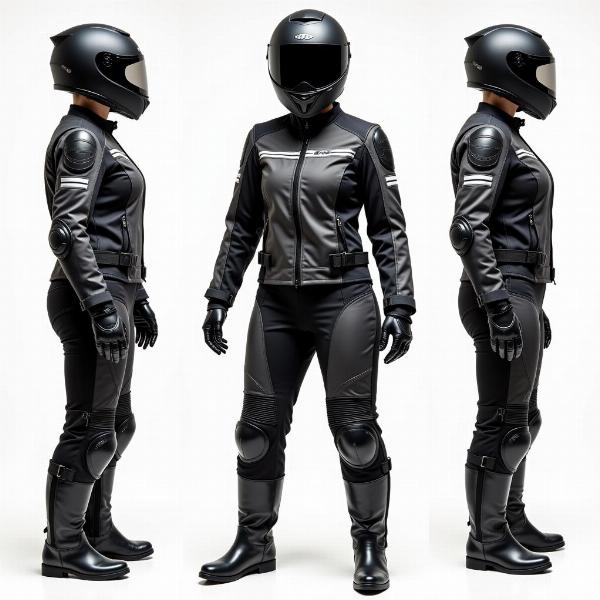 Équipements moto femme homologués