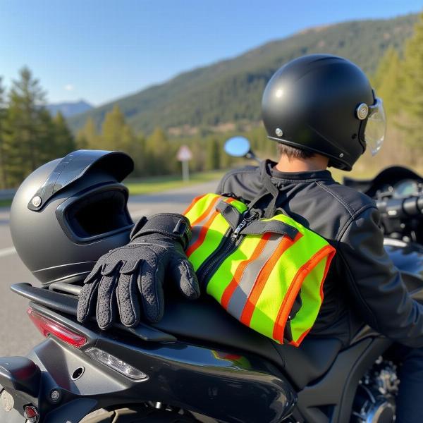 Équipements obligatoires pour un passager moto