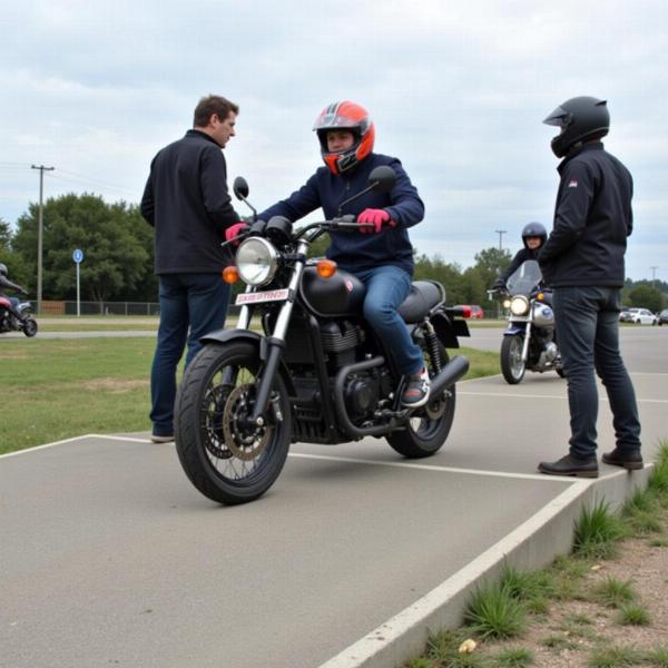 Examen du permis moto Le Havre