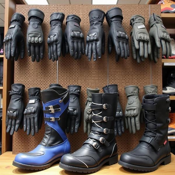 Gants et bottes moto à Grenoble