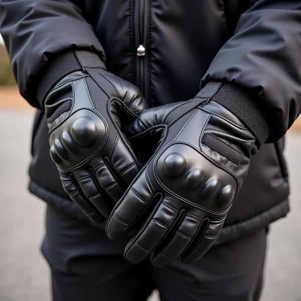 Gants cuir hiver moto homme pour une protection optimale