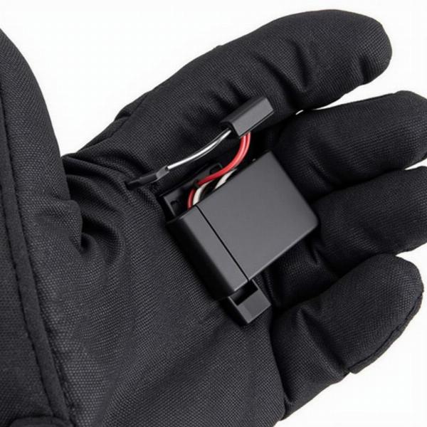 Gants moto chauffants homme avec batterie intégrée