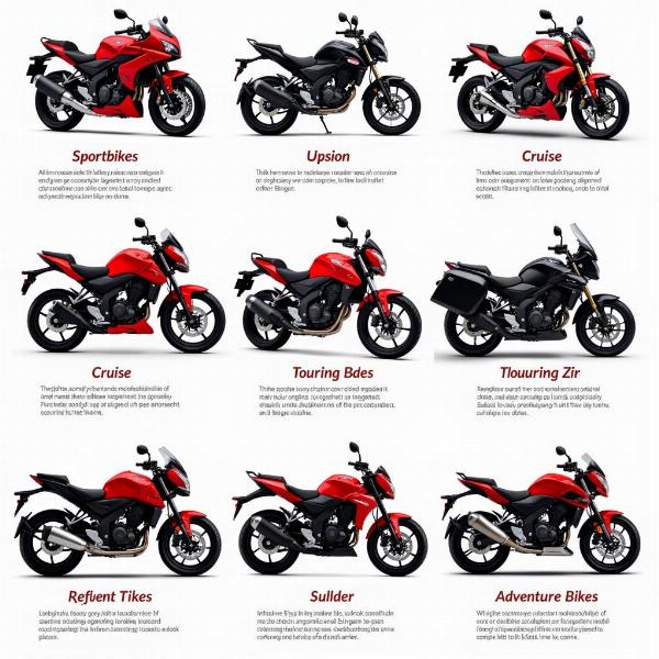 Guide de choix pour une moto rouge et noire