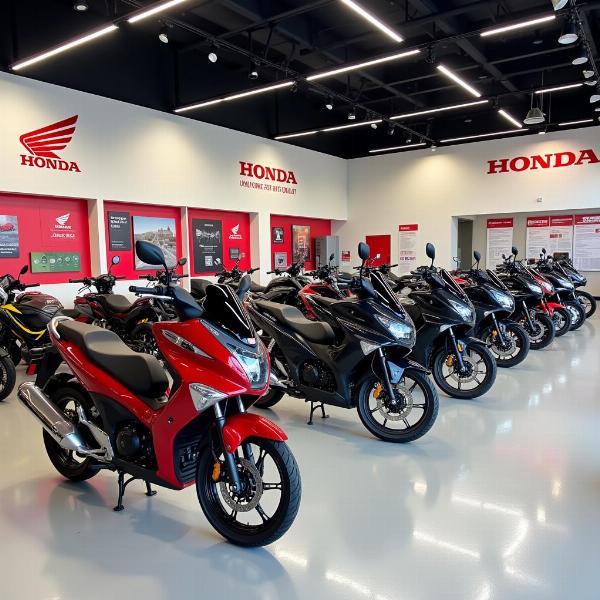 Showroom Honda Moto Nancy