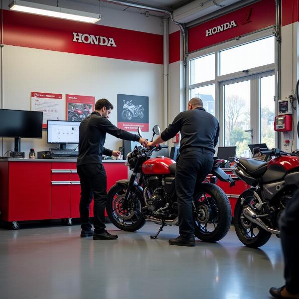 Atelier de réparation Honda Rennes