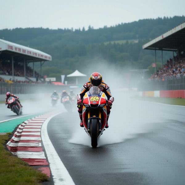 Influence de la météo sur les performances des pilotes MotoGP