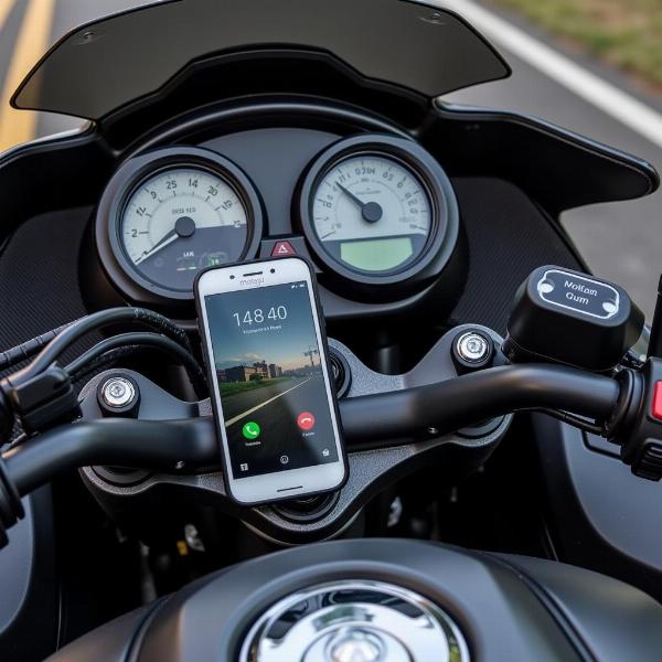 Intégration du Moto G au système de la moto