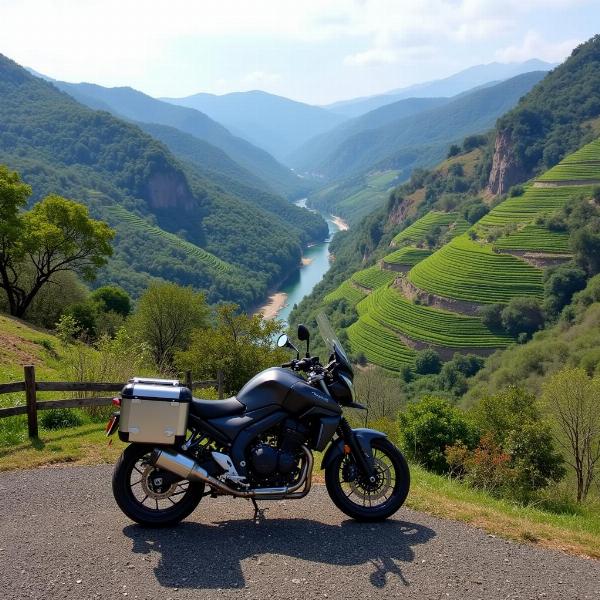 Itinéraire moto au Portugal : la route du Douro