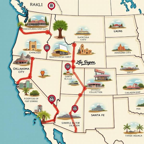 Itinéraire Route 66 : étapes incontournables et points d'intérêt