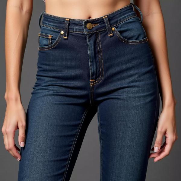 Jean moto femme grande taille confortable